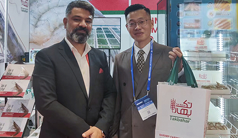 Meeting Client in China Seafood And Fisheries Expo 2023