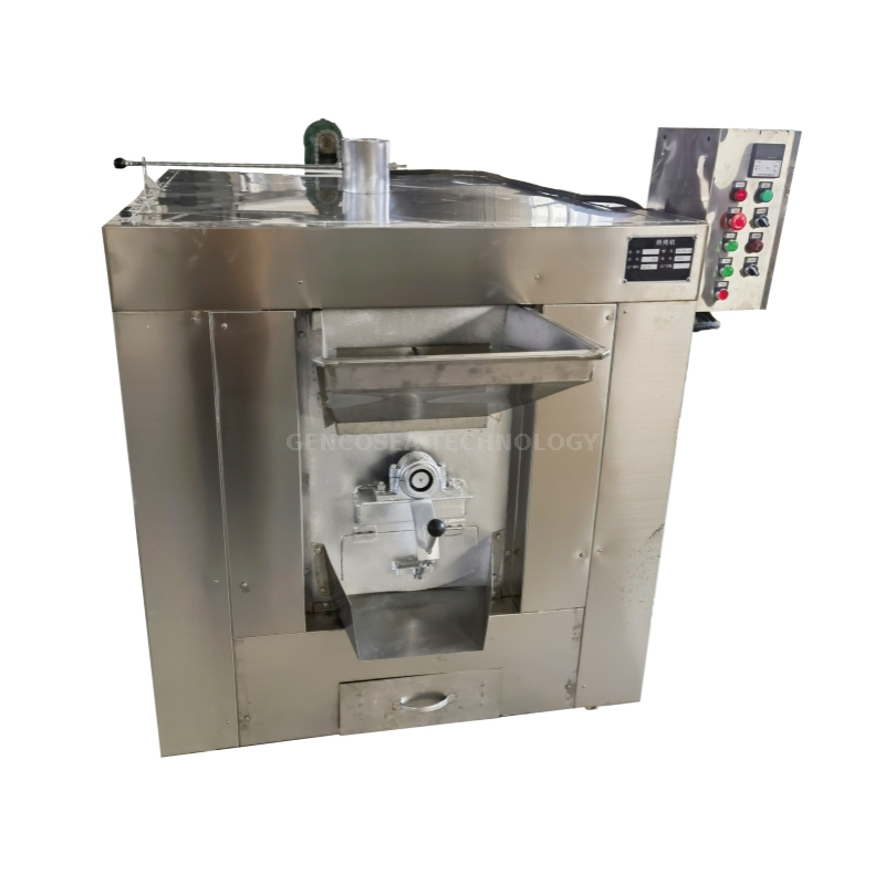 Drum Peanut Almond Hazelnut Cashew Nut Roasting Machine 