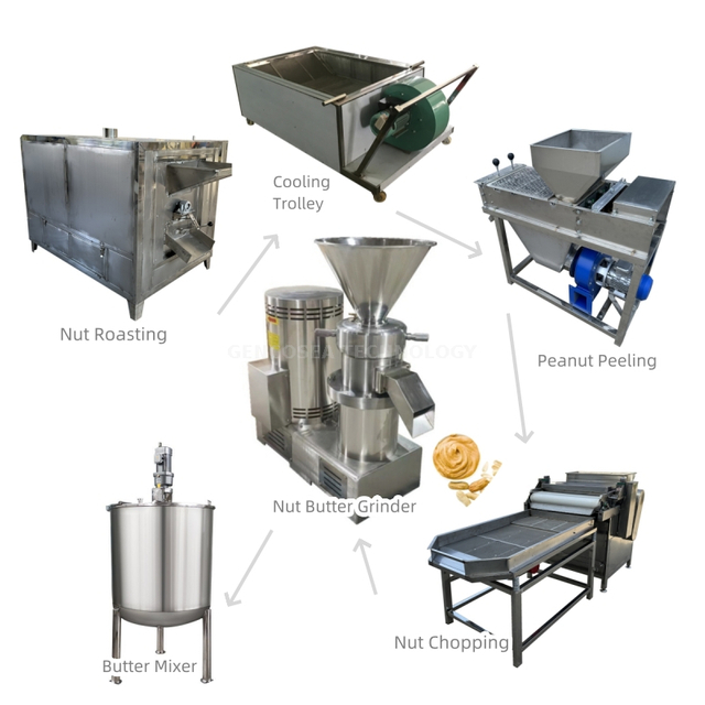 Peanut Cacao Sesame Paste Butter Grinding Making Machine