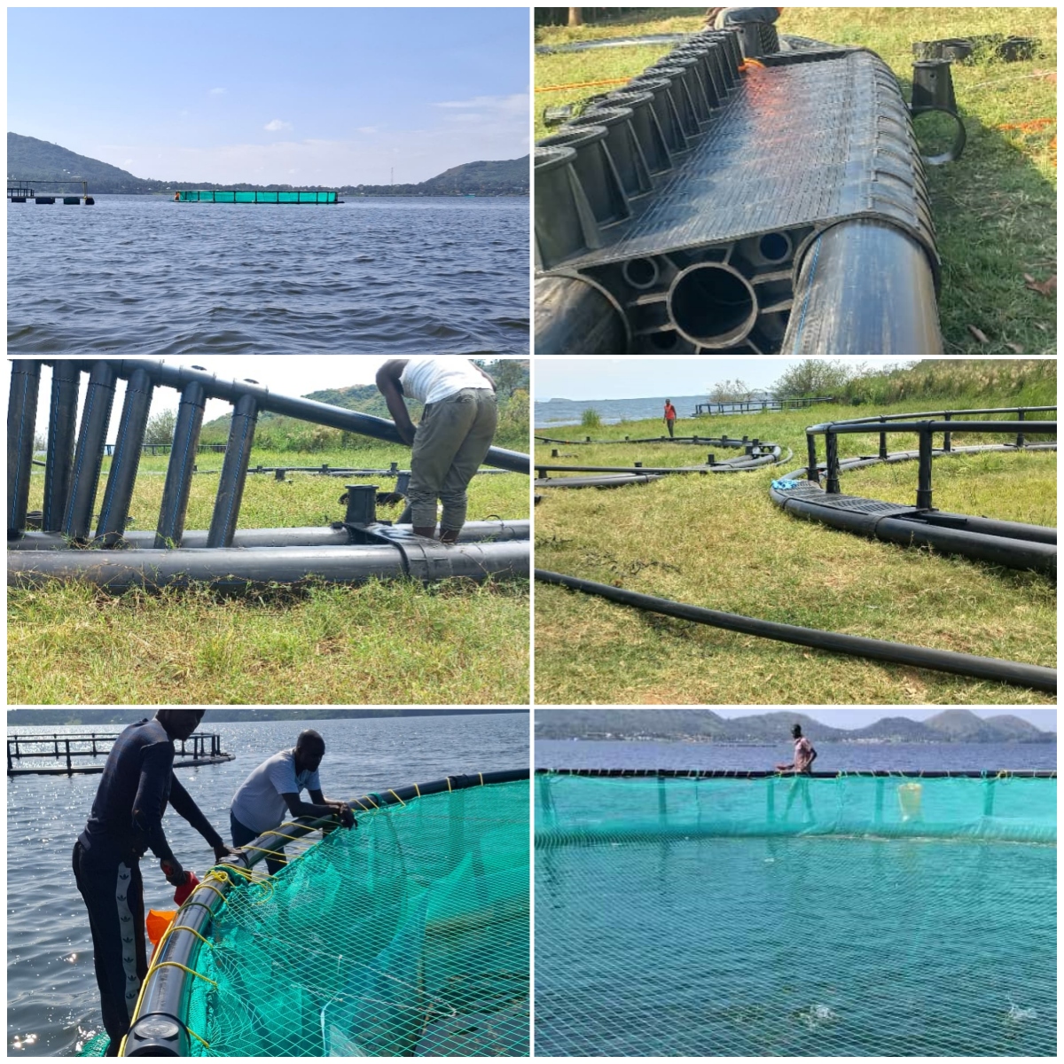 fish cage in Kenya