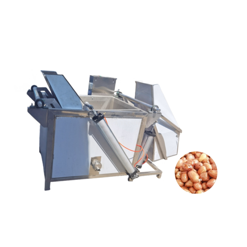 Peanut Beans Nut Snack Deep Frying Machine 