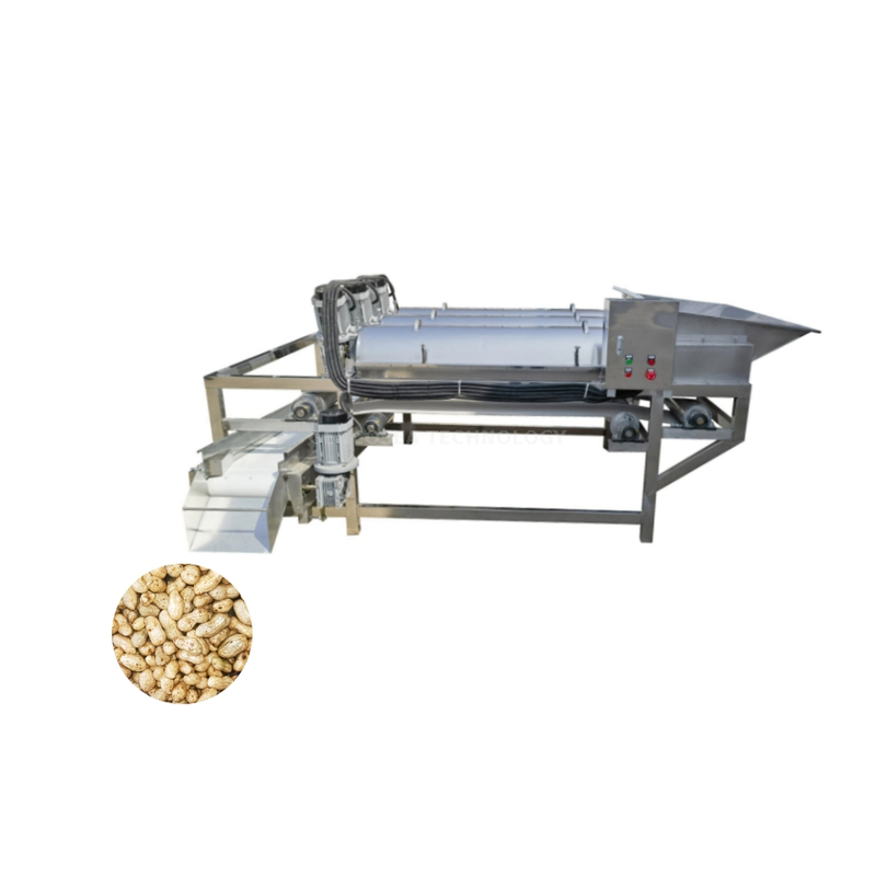 Continuous Unhulled Peanut Washing cleaning Machine 