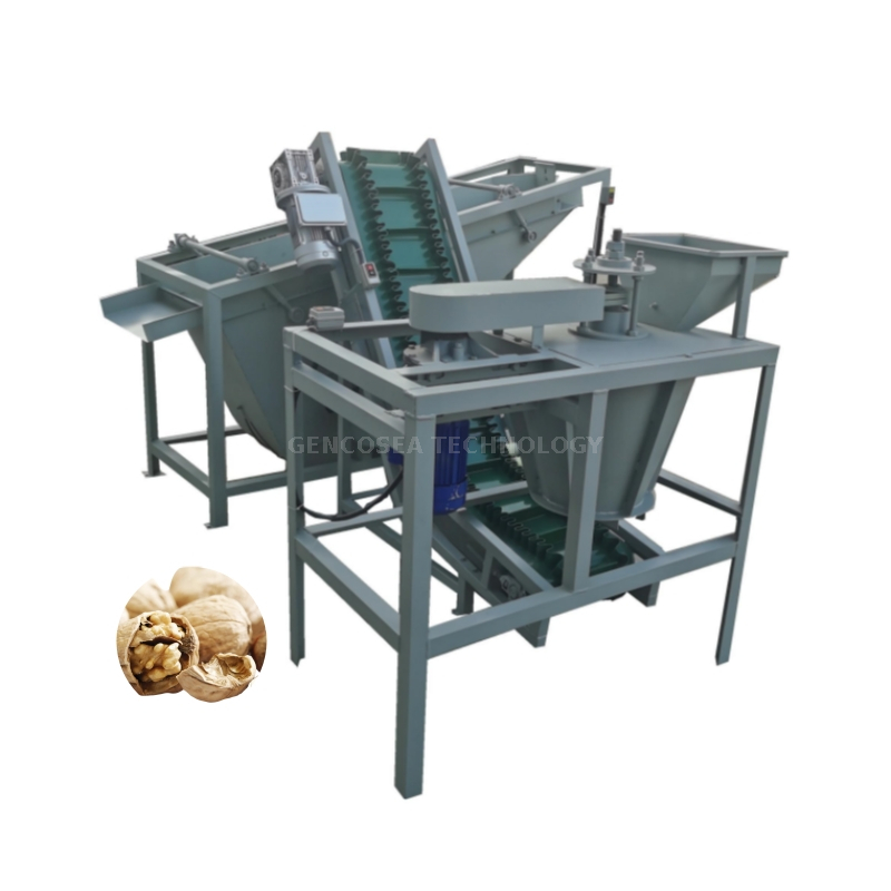 Walnut Cracking Shelling Separating Machine 